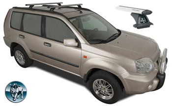 Rhino Aero roof racks Nissan Xtrail